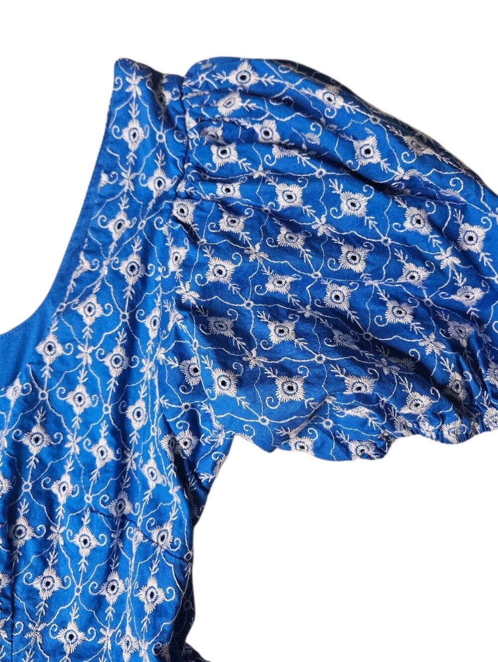 Rhode x Target Blue Eyelet Mini Dress - Picture 7 of 10